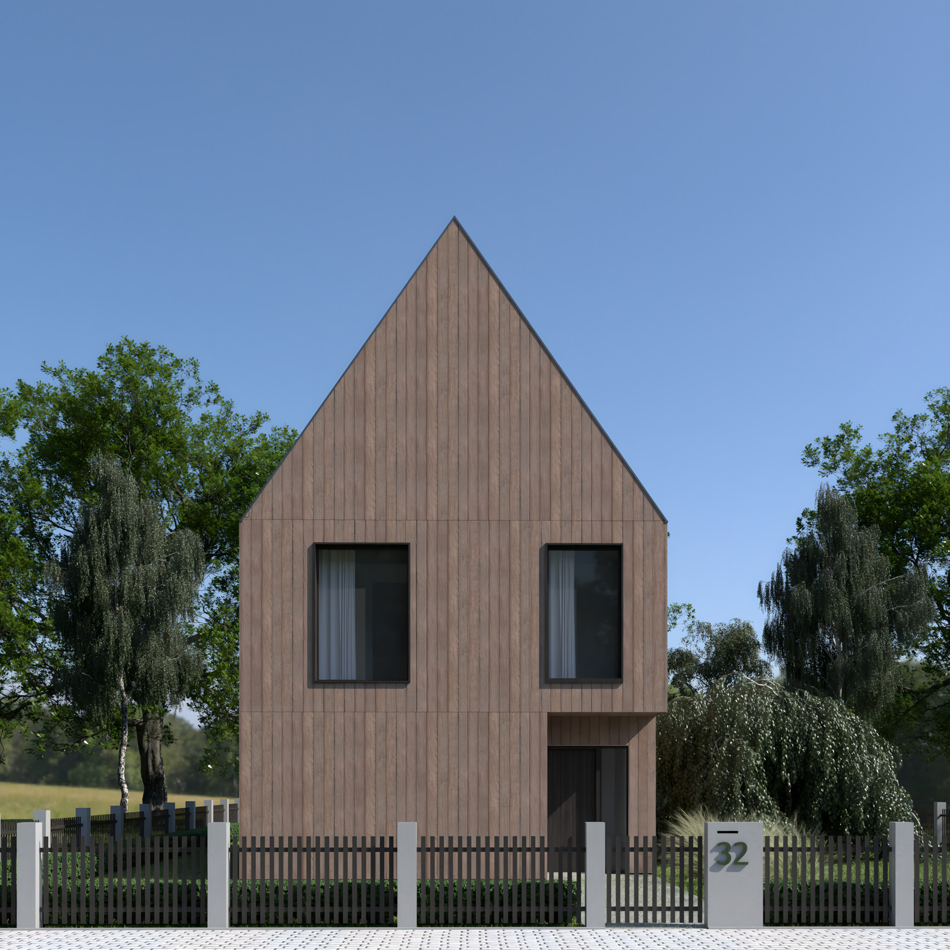 Projekt małego domu jednorodzinnego