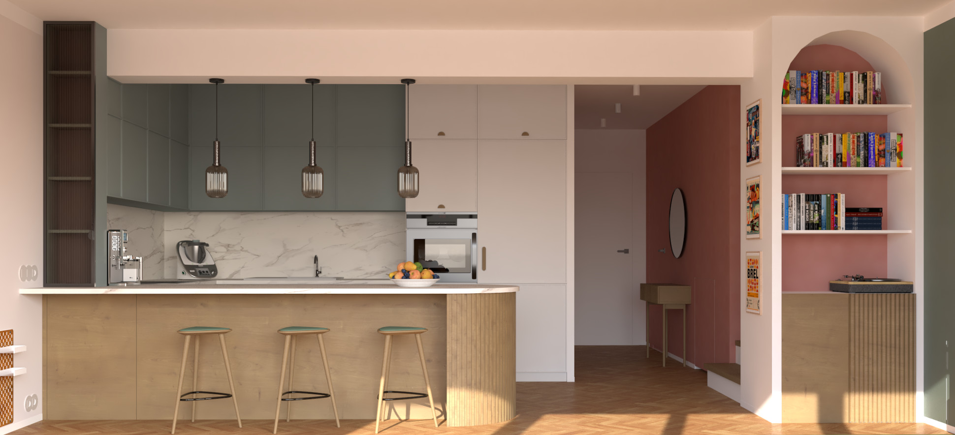 Projekt wnętrza domu w Bytomiu